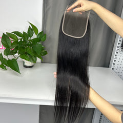 Top Raw Closure 6x6 #1B