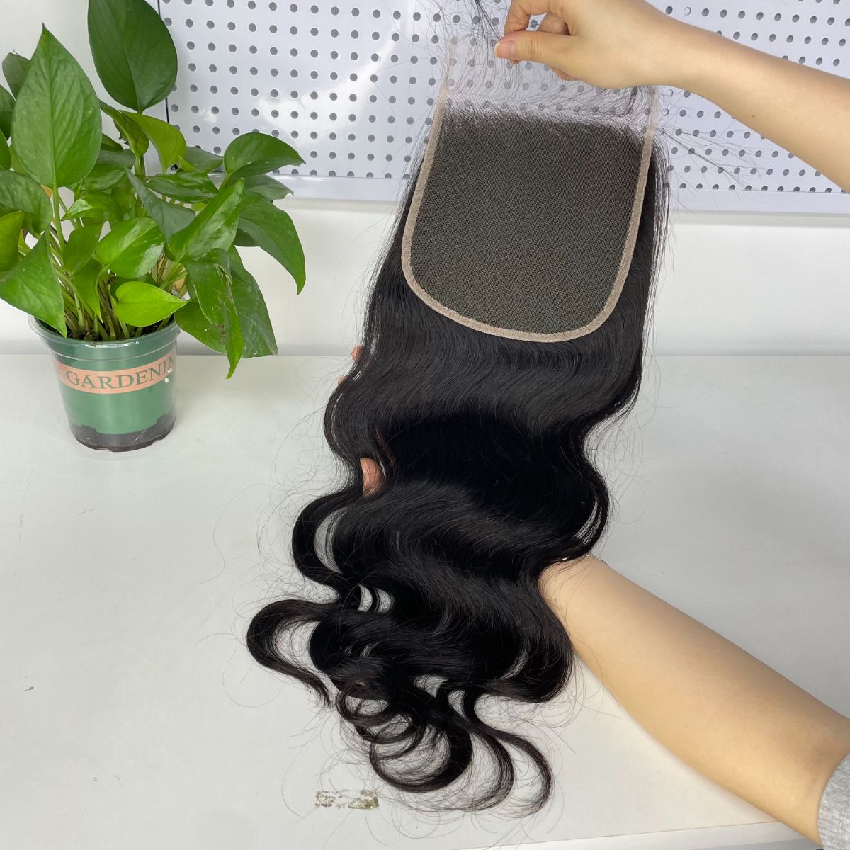 Burmese Virgin High-end HD Closure 6x6 #1B