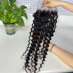Burmese Virgin High-end HD Closure 6x6 #1B