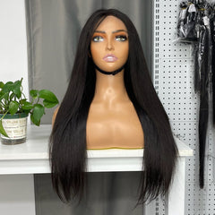 Top Raw Custom Closure Wig HD #1B 2x6 4x4 5x5 6x6 7x7 9x6 (Upgrade)