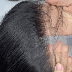 Vietnamese Raw Transparent Closure 2x6 4x4 5x5 #1B