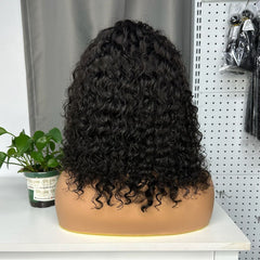 Vietnamese Raw HD Bob Wig #1B 220%
