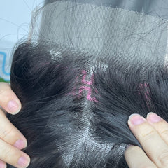 Burmese Virgin Double Drawn HD Lace 13x4 5x5 #1B