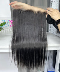 Burmese Virgin Double Drawn HD Lace 13x4 5x5 #1B