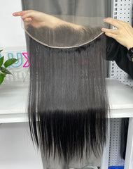 Burmese Virgin Double Drawn HD Lace 13x4 5x5 #1B