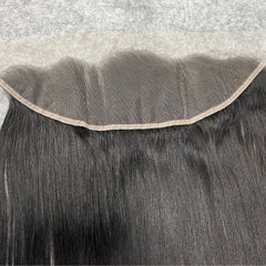 Burmese Virgin Double Drawn HD Lace 13x4 5x5 #1B