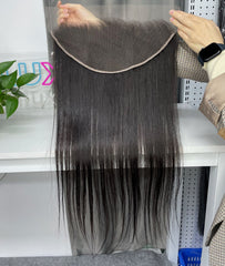 Burmese Raw HD Frontal 13x4 13x6 #1B