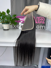 Vietnamese Raw Transparent Closure 2x6 4x4 5x5 #1B