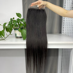 Vietnamese Raw HD Closure 6x6 7x7 #1B