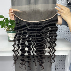 Top Raw High-end HD Frontal 13x4 13x6 #1B