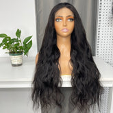 Vietnamese Raw Custom Closure Transparent Wig #1B 2x6 4x4 5x5