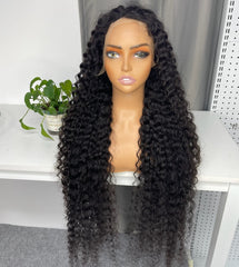 Top Raw Custom Frontal Wig High-end HD #1B 13x4 13x6