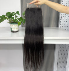 Vietnamese Raw HD Closure 2x6 4x4 5x5 #1B