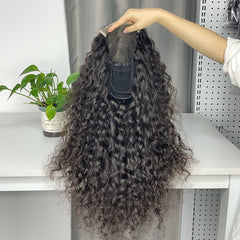Vietnamese Raw Custom Closure HD Wig #1B 2x6 4x4 5x5