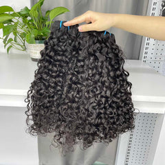 Top Raw Weft Thicker Drawn #1B