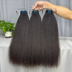 Top Raw Weft Thicker Drawn Upgrade #1B - Kinky Straight