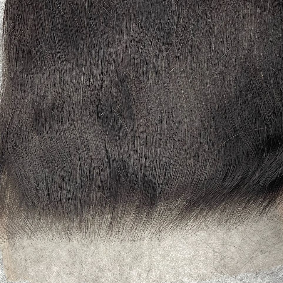 Burmese Virgin Regular HD Closure 2x6 4x4 5x5 6x6 7x7 #1B