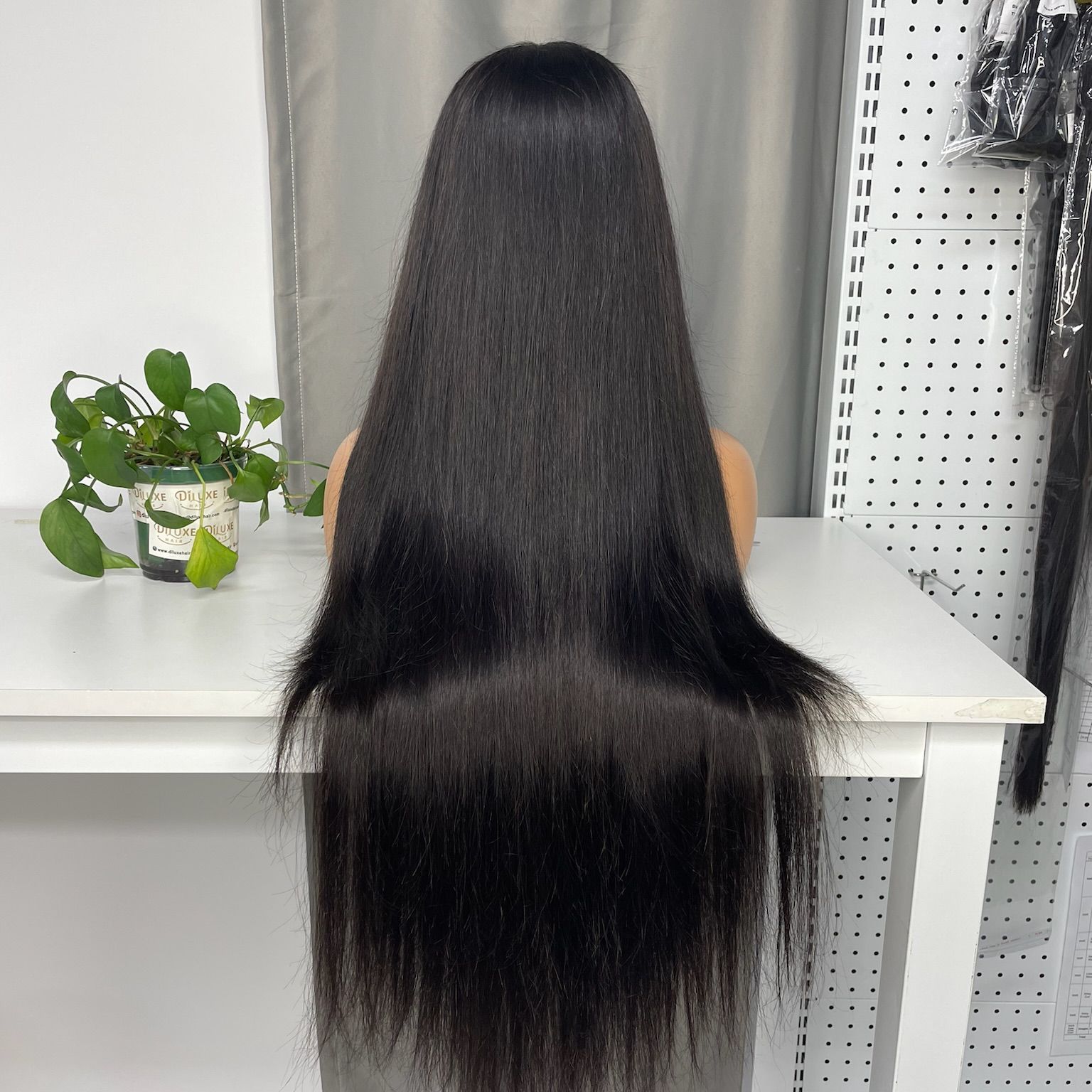 IV Custom Frontal HD Wig #1B 13x4 13x6